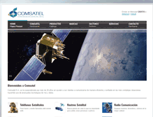 Tablet Screenshot of comsatel.com.ec